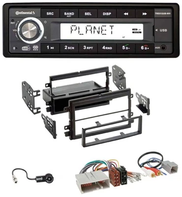Continental USB 1DIN AUX DAB MP3 Autoradio für Ford Mustang, F150 (2004-2009) - Bild 1 von 4
