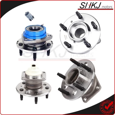 4 cojinetes de cubo de rueda delanteros traseros para Chevrolet Venture 04-05 Buick Century 97-05 Foto 1 de 4