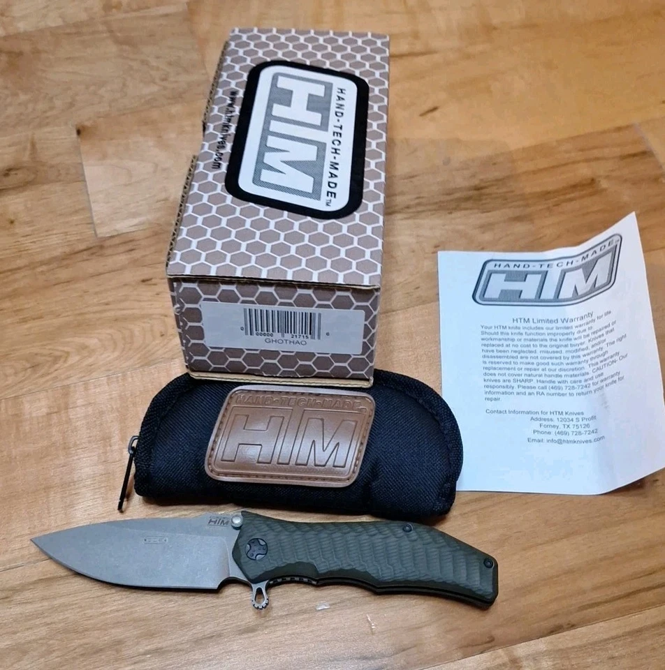 HTM DARREL DISEÑO RALPH (RDA), CUCHILLO PLEGABLE GHOTHAO PISTOLA MARTILLO ASST ABRIDOR  Foto 1 de 4