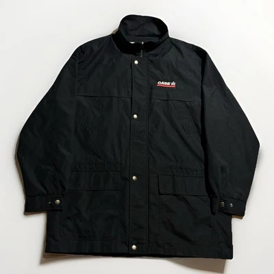 Vintage 90s Swingster Case IH Destinations Microfiber Anorak Jacket XL Korea - Image 1 of 4