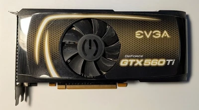 EVGA Nvidia GeForce GTX560 TI 1GB PCI-E Video Card mini-HDMI/DVI - Image 1 of 2
