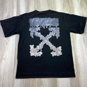 Off White Marker Arrow Shirt Herren S schwarz grau Logo Kurzarm Streetwear * - Bild 1 von 15