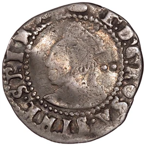 Elizabeth I Halfgroat ~ Münzzeichen Tun - Bild 1 von 2