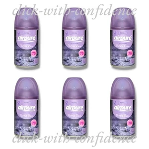 6 x Airpure Purple Rain Automatic Spray Refills Upto 70 Days 250ML - Picture 1 of 1