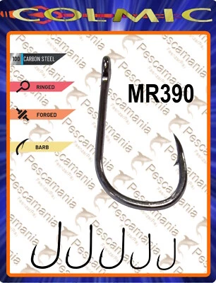 COLMIC SPA Ami Colmic MR390 black nickel surf casting bolentino