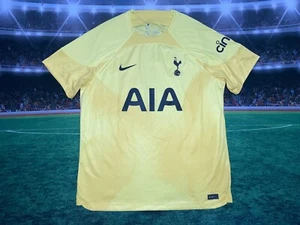 Tottenham Hotspur F.C Hugo Llori #1 Nike Jersey Sz XL Yellow Preowned - Picture 1 of 14