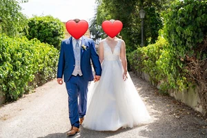 Edler Hochzeitsanzug Herrenanzug der Marke Vitale Barberis Canoni - Bild 1 von 7