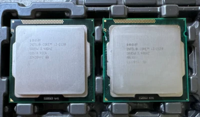 CPU Intel Core i3-2130 @ 3,40 GHz (lote de 2) Foto 1 de 3