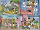 St. Vincent-Grenadinen 872-875 (kompl.Ausg.) postfrisch 1992 Walt-Disney-Figuren