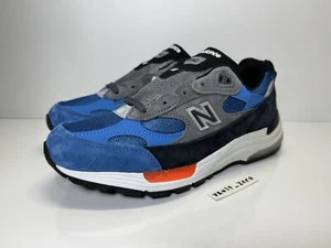 New Balance 992 Blue Black Grey Size Mens 8 Womens 9.5 M992CP Made In USA New - Picture 1 of 5