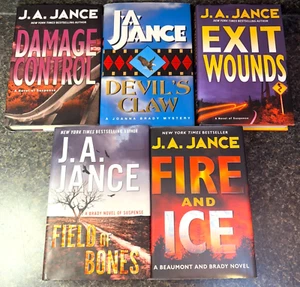 Lot of 5 - J.A. Jance - First Editions (One Signed) Hardcovers - JA Jance - Picture 1 of 14