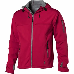 Slazenger Mens Match Softshell Jacket Size Medium Red - Picture 1 of 4