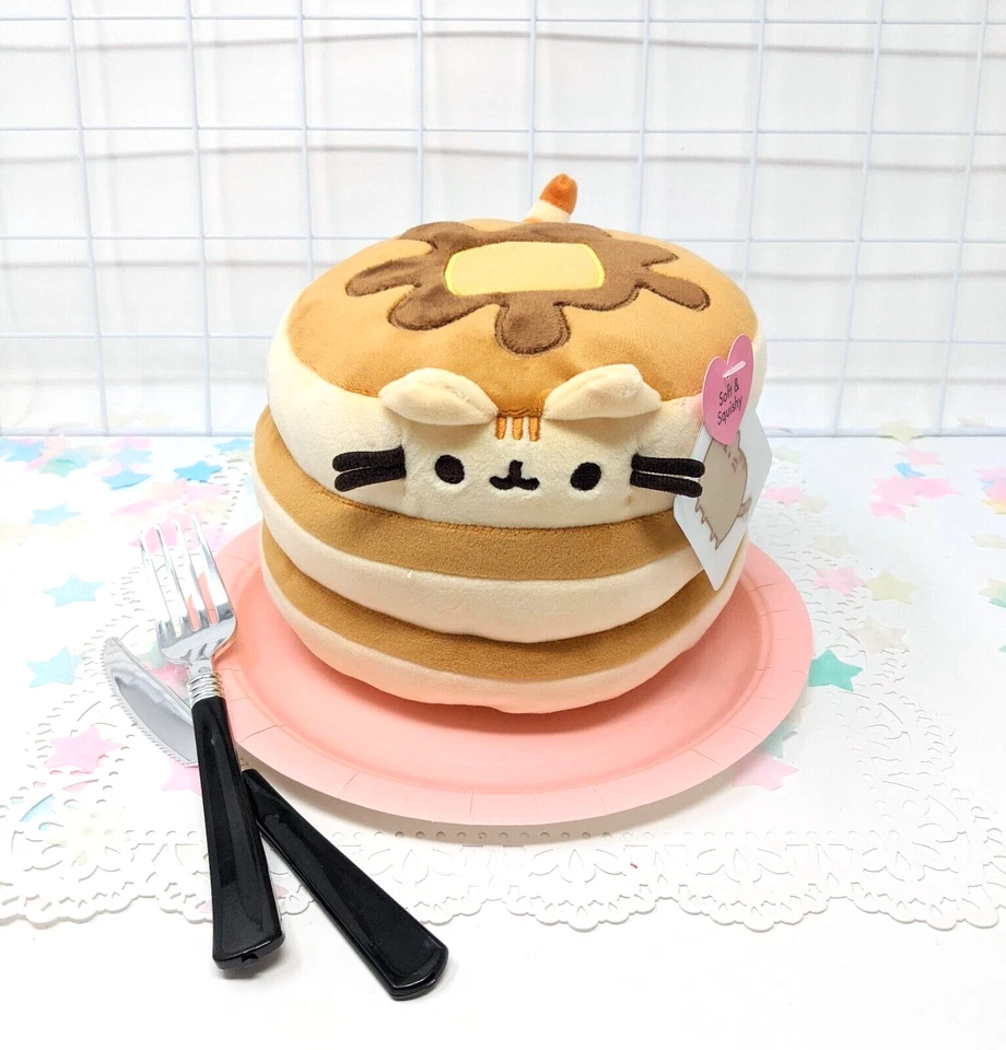 GUND Pusheen Pancakes Super Soft Squisheen 6" Plush - Image 1 of 1