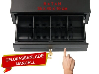 Kassenschublade Touch-Kassenlade manuelle Öffnung B:350 x L:400 - Mechanisch BLA - Bild 1 von 4