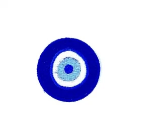 Patch Closer Up App Ironing Image Nazar Eye Evil Eye Eye - Picture 1 of 1