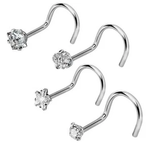 Simple Ring Hoop Piercing Ear Earring Nose Lip Stud Steel Body Jewellery SG - Picture 1 of 5