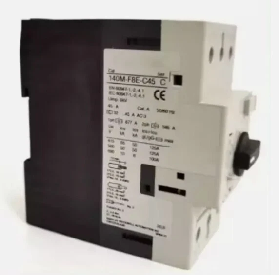 New AB protected circuit breaker 140M-F8E-C45 32-45A 1pcs - Image 1 of 1