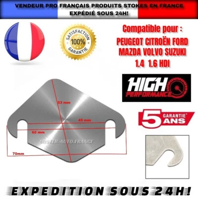 Bouchon Obturation Suppression EGR Peugeot Citroen 1.4 1.6 HDI Ford Mazda Volvo - Immagine 1 di 4