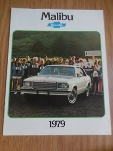 1979 Chevrolet Malibu Original Saled Brochure Catalog - Picture 1 of 2