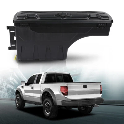 Fit For 1997-2014 Ford F150 F-150 Left Driver Side Truck Bed Storage Tool Box Foto 1 de 4