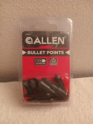 24 Allen Bullet Points 5/16" Diameter, 125 Grain ( 14621A ) - Image 1 of 3
