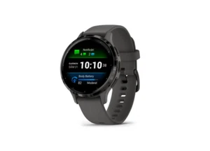 Reloj inteligente Garmin Venu 3S, GPS, Wi-Fi, correa de silicona, gris guijarro pizarra - Imagen 1 de 7