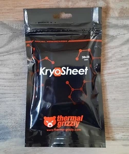 Thermo Grizzly KryoSheet Thermo Pad, 38 x 38 mm für Intel LGA 1700 & AMD AM4 - Bild 1 von 1