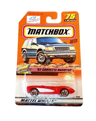 ✅  Matchbox '57 CORVETTE HARDTOP in OVP * MBX Classics 1999 * MOC - Bild 1 von 4