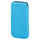 Hama Handy-Tasche Vintage türkis für iPhone 5/5S/5C Universal-Sleeve blau Hülle