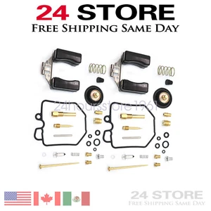 For Honda CM400A 1979-1981 2pcs Carburetor Repair Rebuild Kit & Float New - Picture 1 of 6