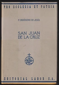 Libro antique de San Juan de la Cruz Religion Catolica book antiguo - Picture 1 of 3