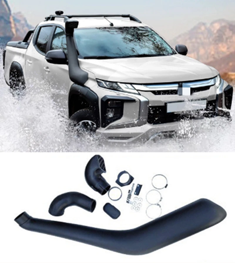 ABS Plastic Wading Throat Air Intake Snorkel For Mitsubishi L200 2019-2023 — 第 1/4 张图片