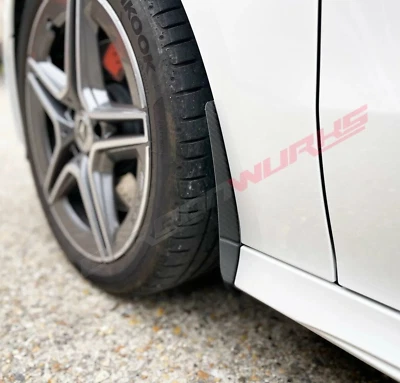 Mercedes Carbon Fibre Arch/Stone/Mud Flap Guards A Class W177 CLA W118 A35 A45 - Image 1 of 4
