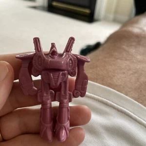 Vintage 1980's Transformers Nickick 3" Purple Rubber Plastic Robot Figure Mfg HK - Picture 1 of 4