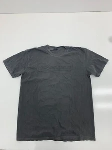 Comfort Colors Mens Dark Grey Carlisle Puff Print Short Sleeve Shirt Size Xl - Picture 1 of 5