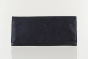 Parmigiani Tasche Glattleder braun 19cm x 8,5cm - Picture 1 of 2