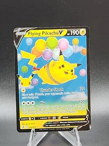 JCC Pokémon Flying Pikachu V 6/25 Ultra Raro Celebraciones - Imagen 1 de 2