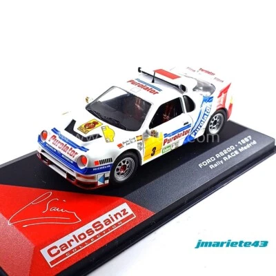 Ford RS 200 #3 C. Sainz - L. Moya Rally de Tierra Madrid 1987 1:43 - Immagine 1 di 4