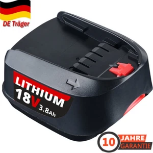 18V 3,8Ah Lithium Akku für BOSCH 1600A005B0 PBA,PST 18 LI,PSB 18 LI-2H,Uneo Maxx - Bild 1 von 13