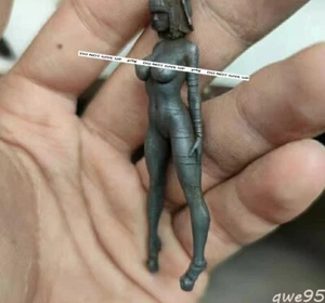 Black Brass Beauty Beauty Statue Body Art Decorations - Picture 1 of 7