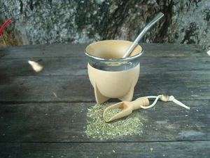 Mate Uruguayo Camionero Termico - PVC + Pajita + Cuchara Para Yerba Mate - Imagen 1 de 4