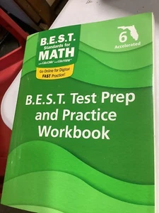 B.E.S.T Testvorbereitung und Praxis Arbeitsbuch Florida BESTE Standards für Mathe Klasse 6 - Bild 1 von 3