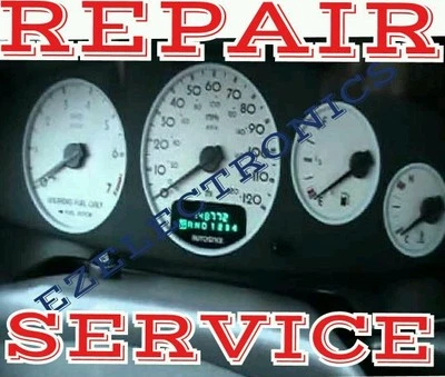 INSTRUMENT CLUSTER REPAIR SERVICE FOR DODGE STRATUS 1995 TO 2002 SPEEDOMETER  - Image 1 of 2
