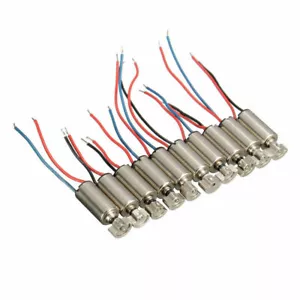 10PCS 4x8mm DC 1.5-3V Micro Cell Phone Coreless Vibration Motor Vibrator RC TOY - Picture 1 of 6