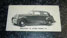 Kelloggs Motor Cars (Black & White) No1 - Bentley 4.25L Mark VI