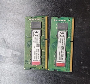 Kingston 16GB (2x8GB) DDR4-2133 RAM KVR21S15S8/8 SO-DIMM Free Shipping Tested - Picture 1 of 2
