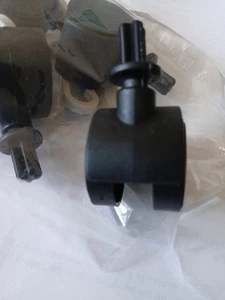 Set of 4 New Plastic Caster Wheels For Small Plastic  Carts - Picture 1 of 8