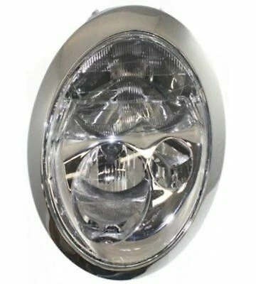 Driver Left LH 车头灯总成卤素适合 2002 2004 Mini Cooper Hatchback — 第 1/2 张图片