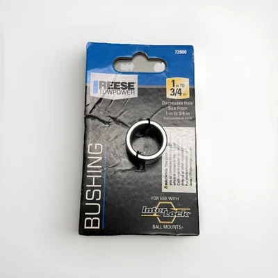 Reese Towpower Bushing 1in TO 3/4in for use with interlock ball mounts - Image 1 of 2