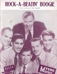 Original Noten - Bill Haley - Rock-A-Beatin' Boogie - 1954 - Near Mint Cond - Bild 1 von 3